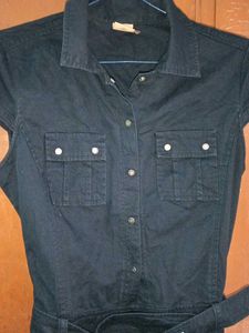 Dark Blue Shirt with Pockets