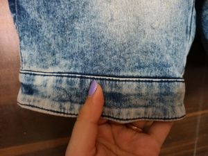 Blue Denim Shorts (High-Waisted) For WOMEN
