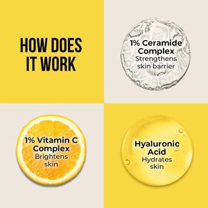 Ceramide &amp; Vitamin C Oil Free Sunscreen - 50g