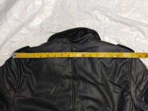 Stylish Black Biker raccine Jacket