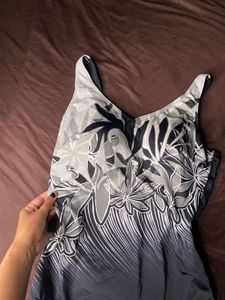 Floral One Piece Swimsuit🖤