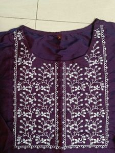 L size Purple Kurthi