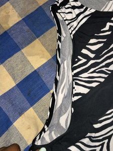 Zebra Print Top