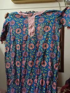 Floral Print Kurta