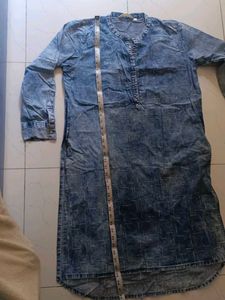 Denim Style Kurta