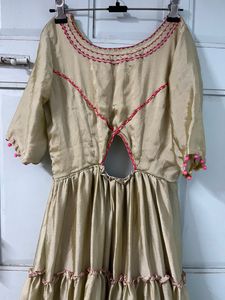 Tiering Ethnic Gown