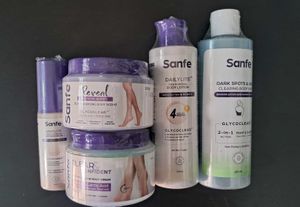 85%Off💥5 Sanfe Bodywash Scrub Lotion Cream Serum