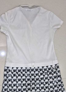 White Polo Dress