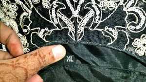 Black Embroidered Pakistani Suit