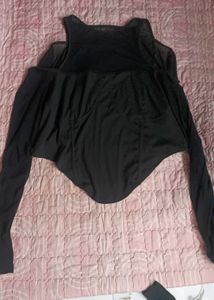 Sheer Corset Style Top