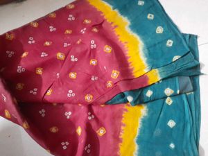 Bandhani Print Saree