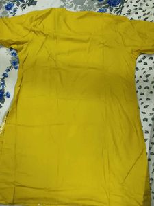 Elegant Mustard Kurta