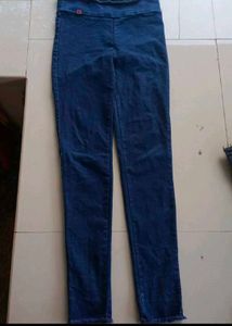 Pull-On Denim Jeggings
