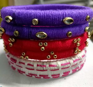 Handcrafted Bangles Set