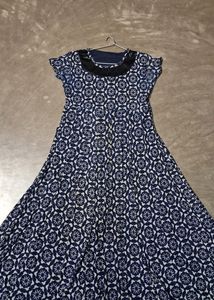 Blue Patterned Sundress