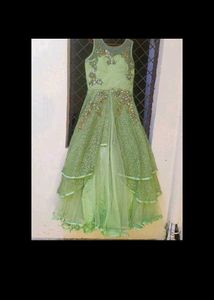Elegant Green Ethnic Gown