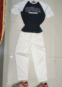 All in one combo set of 3-T shirt pant and sneaker
