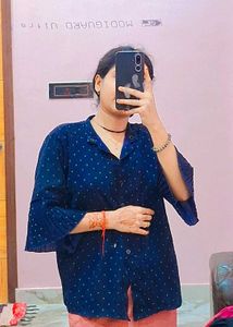 Polka Dot Black Top