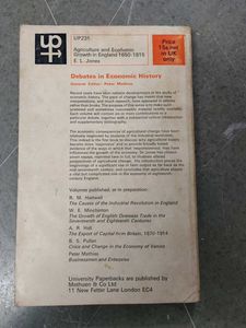 Agriculture &amp; Economic Growth in England