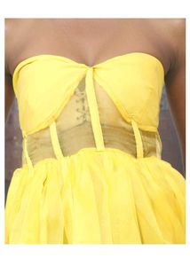 Chic Yellow Sundress