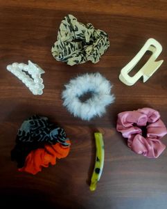 Pack Of 7 Hair accessories
