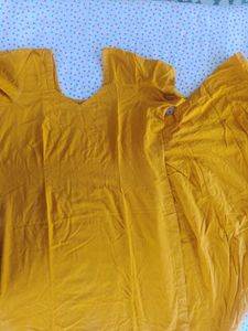 Mustard Yellow Salwar Kameez Suit