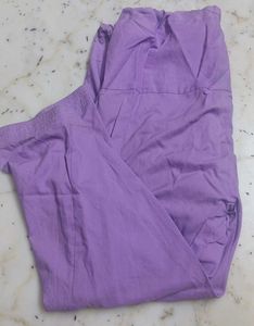 Lavender And Multicolour Polka Dots Kurti