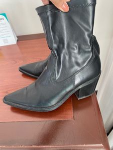 Zara Boots Ankle Length