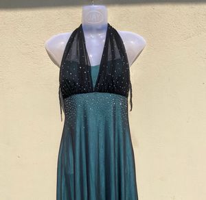 Vintage Halter Neck Gown