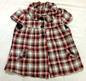 Plaid Butterfly Coat
