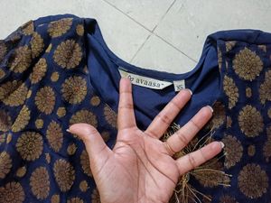 Avaasa 3pc Kurta Set Full Chanderi Work