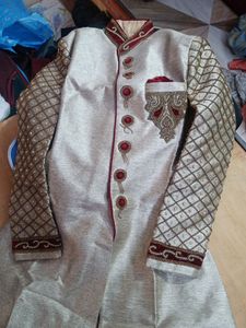 Groom Sherwani With Dhoti