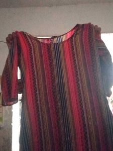 Striped Midi Dress