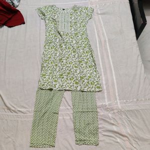 Cotton Kurta Set