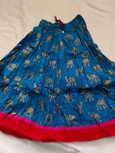 Cute Ethnic Skirt &amp; Top Set