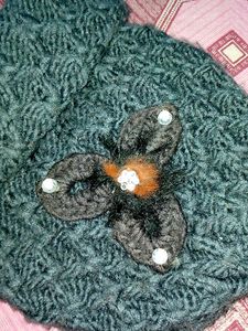 Warm Woolen Cap For Women