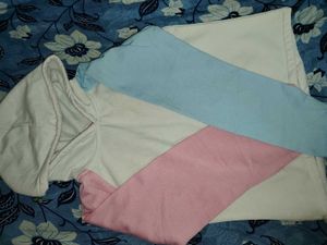 Pastel Color Block Hoodie