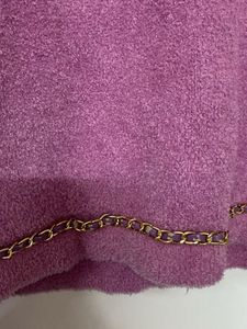 Elegant Pink Knit Cardigan