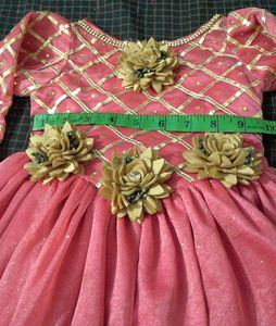 Net Long Frock