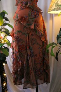 Floral Ruffle Dress