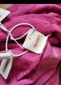 Urbanic Pink Lace-Up Mini Dress 👗