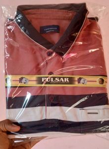 Men’s Striped Polo T-Shirt  Poly Cotton, XXL Size