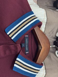 Tommy Hilfiger Polo Shirt - Burgundy