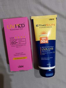 UVMED And Ethisun Sunscreen