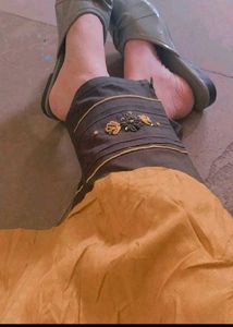 Yellow Green Kurta Set