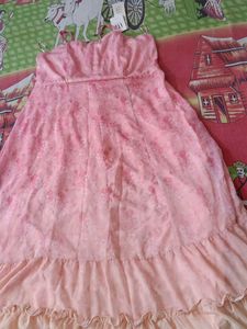 Pink Sequin Dress Party Wear