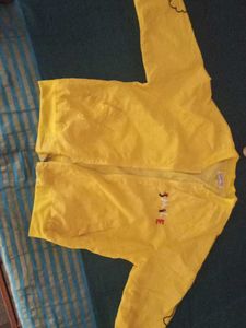Cute Yellow Kids Jacket