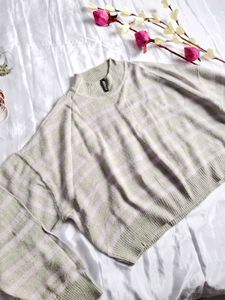 H&amp;M Striped Knit Sweater