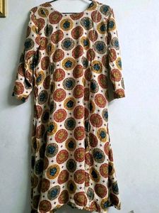 A Line Multicoloured Frock