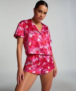 Cute Pink Pajama Set (top&paijama-M)